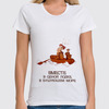 Заказать женскую футболку в Москве. Футболка классическая семейная лодка! от pictusgramma@yandex.ru - готовые дизайны и нанесение принтов.