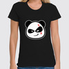 Заказать женскую футболку в Москве. Футболка классическая Bad Panda от T-shirt print  - готовые дизайны и нанесение принтов.