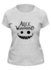 Заказать женскую футболку в Москве. Футболка классическая Alice in Wonderland от Leichenwagen - готовые дизайны и нанесение принтов.