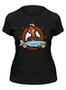 Заказать женскую футболку в Москве. Футболка классическая Большая рыбка от T-shirt print  - готовые дизайны и нанесение принтов.