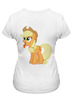 Заказать женскую футболку в Москве. Футболка классическая My Little Pony от manhunt7 - готовые дизайны и нанесение принтов.