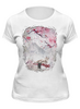 Заказать женскую футболку в Москве. Футболка классическая Sakura Sushi Cat от oneredfoxstore@gmail.com - готовые дизайны и нанесение принтов.
