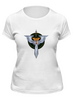 Заказать женскую футболку в Москве. Футболка классическая Dark Angels от GeekFox  - готовые дизайны и нанесение принтов.