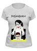 Заказать женскую футболку в Москве. Футболка классическая Marilyn Manson от Leichenwagen - готовые дизайны и нанесение принтов.