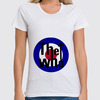 Заказать женскую футболку в Москве. Футболка классическая The Who от tito - готовые дизайны и нанесение принтов.
