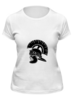 Заказать женскую футболку в Москве. Футболка классическая Римлянин от YellowCloverShop - готовые дизайны и нанесение принтов.