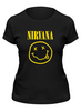 Заказать женскую футболку в Москве. Футболка классическая Nirvana от geekbox - готовые дизайны и нанесение принтов.