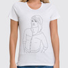 Заказать женскую футболку в Москве. Футболка классическая Cassadee Pope '09 Art от T_Shirt - готовые дизайны и нанесение принтов.