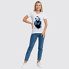 Заказать женскую футболку в Москве. Футболка классическая Monroe Blue's от EXKLUZIV - готовые дизайны и нанесение принтов.