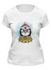 Заказать женскую футболку в Москве. Футболка классическая Счастливый пингвиненок от Raven - готовые дизайны и нанесение принтов.