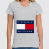 Заказать женскую футболку в Москве. Футболка классическая Tommy от Vladec11 - готовые дизайны и нанесение принтов.
