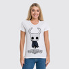 Заказать женскую футболку в Москве. Футболка классическая Hollow Knight от geekbox - готовые дизайны и нанесение принтов.
