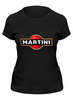 Заказать женскую футболку в Москве. Футболка классическая Martini от kreed - готовые дизайны и нанесение принтов.