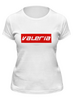 Заказать женскую футболку в Москве. Футболка классическая Valeria от THE_NISE  - готовые дизайны и нанесение принтов.