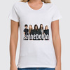 Заказать женскую футболку в Москве. Футболка классическая Shinedown от Fedor - готовые дизайны и нанесение принтов.