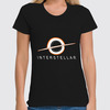 Заказать женскую футболку в Москве. Футболка классическая Интерстеллар (Interstellar) от coolmag - готовые дизайны и нанесение принтов.