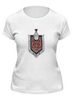 Заказать женскую футболку в Москве. Футболка классическая Chevrolet monte carlo. logo. от Garry - готовые дизайны и нанесение принтов.