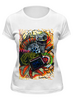 Заказать женскую футболку в Москве. Футболка классическая c_o_o_l t-shirt от olgarussia - готовые дизайны и нанесение принтов.