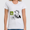 Заказать женскую футболку в Москве. Футболка классическая Радий от reut.94@mail.ru - готовые дизайны и нанесение принтов.