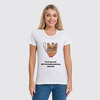 Заказать женскую футболку в Москве. Футболка классическая Burgerpants от narsel1995@mail.ru - готовые дизайны и нанесение принтов.