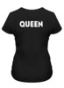 Заказать женскую футболку в Москве. Футболка классическая Queen от Анастасия Вахрушева - готовые дизайны и нанесение принтов.