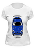 Заказать женскую футболку в Москве. Футболка классическая Subaru BRZ от Oleg Markaryan - готовые дизайны и нанесение принтов.