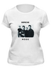 Заказать женскую футболку в Москве. Футболка классическая DEPECHE MODE от fotokoval@mail.ru - готовые дизайны и нанесение принтов.