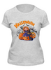 Заказать женскую футболку в Москве. Футболка классическая Хэллоуин от Ирина - готовые дизайны и нанесение принтов.