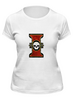 Заказать женскую футболку в Москве. Футболка классическая Инсигния от GeekFox  - готовые дизайны и нанесение принтов.