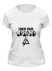 Заказать женскую футболку в Москве. Футболка классическая Linkin Park от Fedor - готовые дизайны и нанесение принтов.