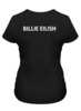 Заказать женскую футболку в Москве. Футболка классическая Billie Eilish (две стороны) от DESIGNER   - готовые дизайны и нанесение принтов.