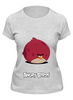 Заказать женскую футболку в Москве. Футболка классическая angry birds от denis01001 - готовые дизайны и нанесение принтов.