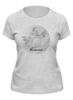 Заказать женскую футболку в Москве. Футболка классическая Счастье от mrs-snit@yandex.ru - готовые дизайны и нанесение принтов.