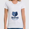 Заказать женскую футболку в Москве. Футболка классическая Memphis Grizzlies от BURNSHIRTS - готовые дизайны и нанесение принтов.