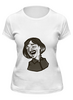 Заказать женскую футболку в Москве. Футболка классическая Гоголь от sanc13hez - готовые дизайны и нанесение принтов.