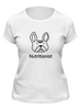 Заказать женскую футболку в Москве. Футболка классическая bulldog от Vadim Koval - готовые дизайны и нанесение принтов.
