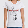 Заказать женскую футболку в Москве. Футболка классическая Radiohead  от geekbox - готовые дизайны и нанесение принтов.