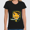 Заказать женскую футболку в Москве. Футболка классическая Fox Hound от priceless - готовые дизайны и нанесение принтов.