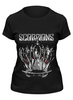 Заказать женскую футболку в Москве. Футболка классическая Scorpions - Return to Forever tour от Денис - готовые дизайны и нанесение принтов.