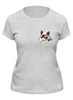 Заказать женскую футболку в Москве. Футболка классическая Кот в кармане от Xieros - готовые дизайны и нанесение принтов.