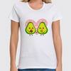 Заказать женскую футболку в Москве. Футболка классическая авокадо от queen  - готовые дизайны и нанесение принтов.