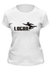 Заказать женскую футболку в Москве. Футболка классическая Logan Puma от skynatural - готовые дизайны и нанесение принтов.