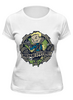 Заказать женскую футболку в Москве. Футболка классическая Fallout от printik - готовые дизайны и нанесение принтов.