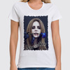 Заказать женскую футболку в Москве. Футболка классическая Lana Del Rey от  ЯрМайка - готовые дизайны и нанесение принтов.