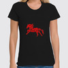 Заказать женскую футболку в Москве. Футболка классическая Horse Art от fanbeer@bk.ru - готовые дизайны и нанесение принтов.