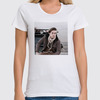 Заказать женскую футболку в Москве. Футболка классическая Cole Sprouse от Polilog - готовые дизайны и нанесение принтов.