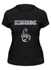 Заказать женскую футболку в Москве. Футболка классическая Scorpions Band от Leichenwagen - готовые дизайны и нанесение принтов.
