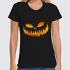 Заказать женскую футболку в Москве. Футболка классическая HALLOWEEN от CoolDesign - готовые дизайны и нанесение принтов.