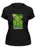 Заказать женскую футболку в Москве. Футболка классическая PLANTS VS ZOMBIES от geekbox - готовые дизайны и нанесение принтов.