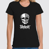 Заказать женскую футболку в Москве. Футболка классическая Slipknot  от geekbox - готовые дизайны и нанесение принтов.